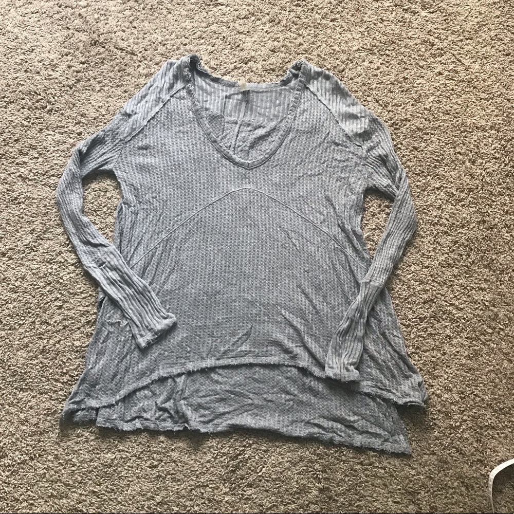 Free people soft tunic top vneck